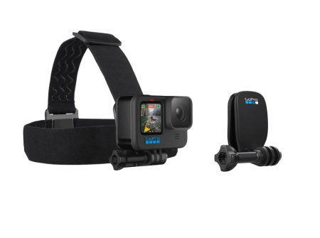 Крепление на голову + клипса на одежду GoPro Headstrap + QuickClip (ACHOM-001) - Изображение 6