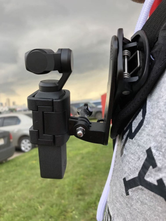 Креплениe прищепка для экшен-камер GoPro