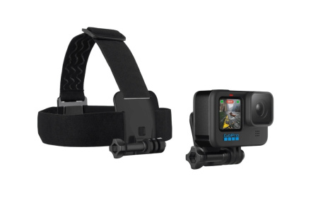 Крепление на голову + клипса на одежду GoPro