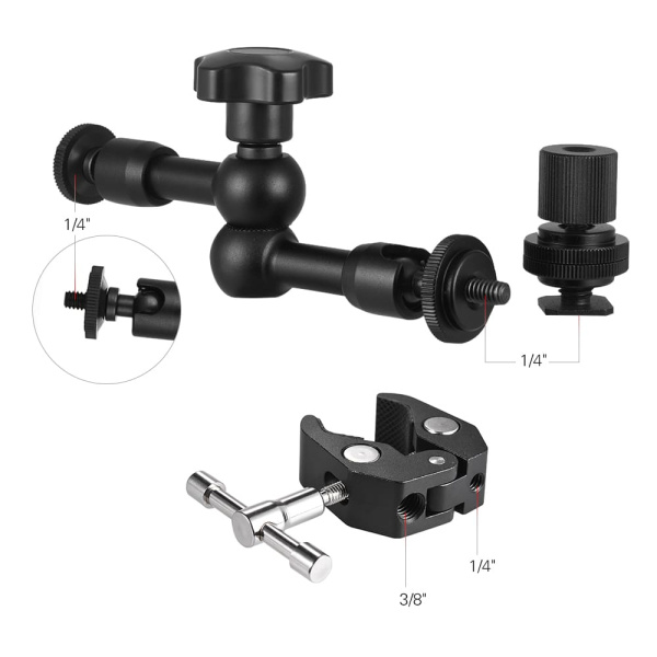 Зажим струбцина для экшен-камер GoPro