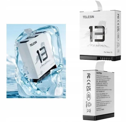 Аккумулятор для GoPro HERO 13 Black Telesin Stamina