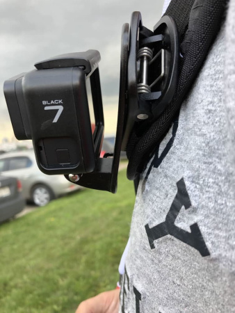 Креплениe прищепка для экшен-камер GoPro